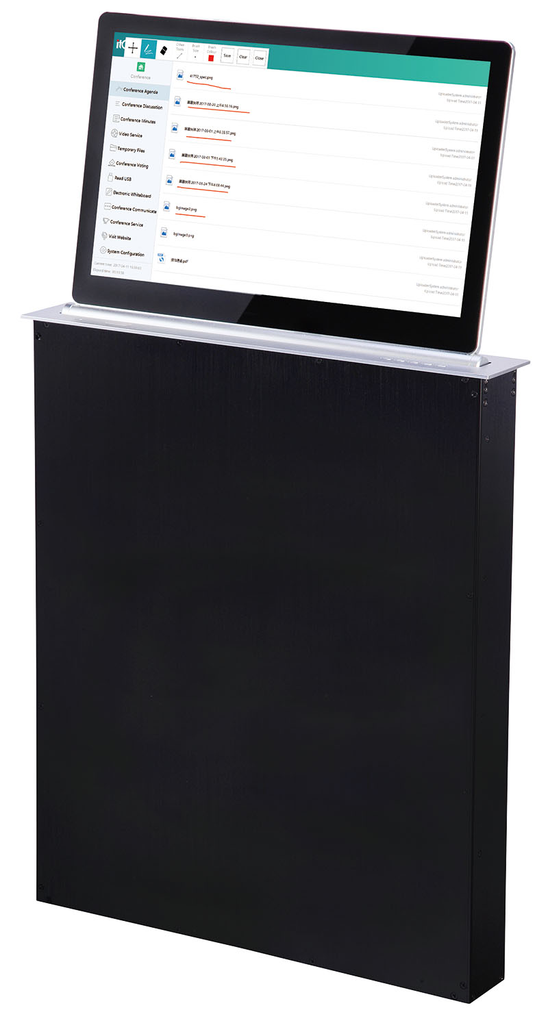 Встраиваемый выдвижной монитор ITC TS-FE185T LCD 18.5'' E-ink 10.1"